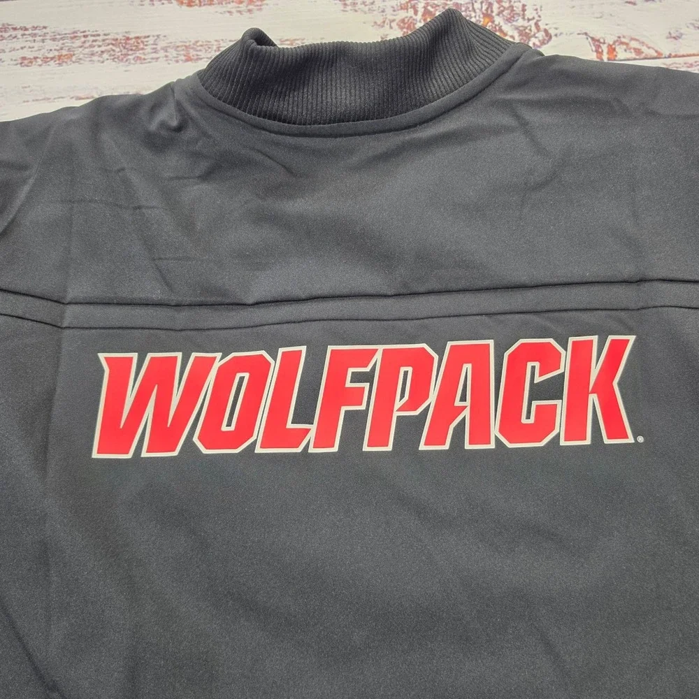 Adidas Urban Bomber Jacket Mens XL Black NWT NC State Wolfpack Aeroready
